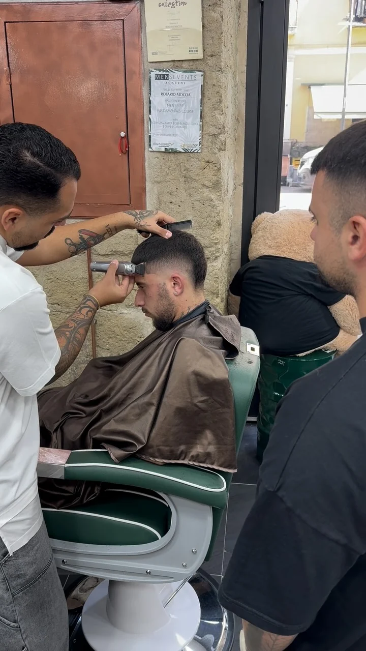 Percorso barber privato con Rosario Moccia